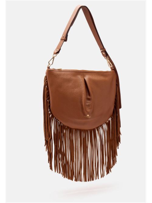 Borsa a tracolla con frange Emma maxi pouch Cuoieria Fiorentina Cuoieria Fiorentina | B00006037W240-CAR